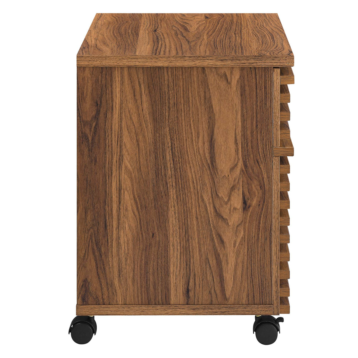 Render Wood File Cabinet oak finish with casters office furniture by HouseOfZazla on Tampa Home & Garden Store