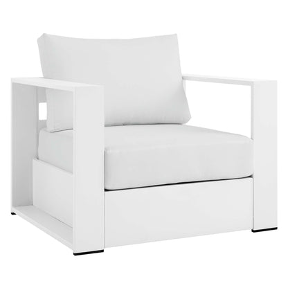 Tahoe 4 Piece Patio Aluminum Set by Modway