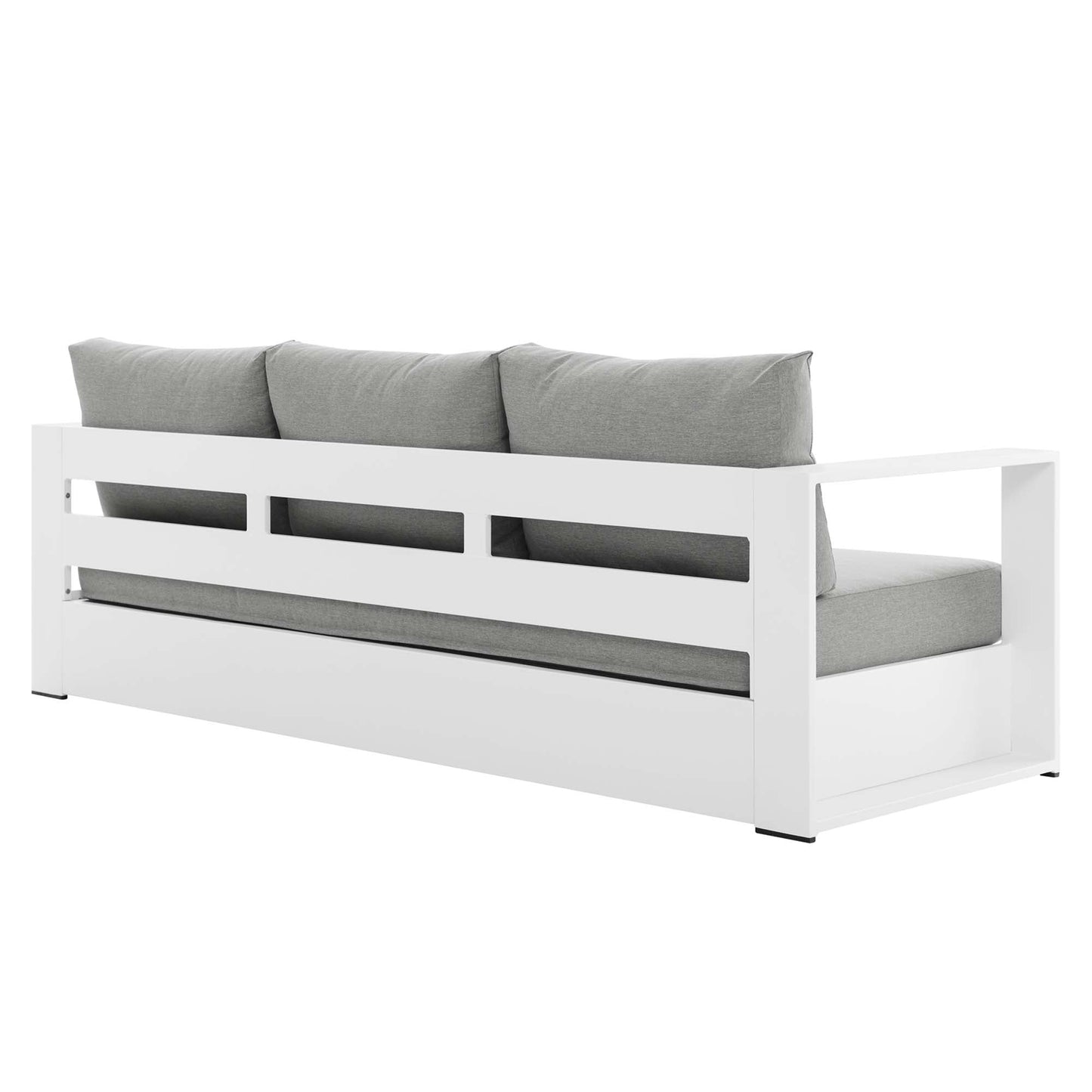 Tahoe 2 Piece Outdoor Aluminum Sofa and Table
