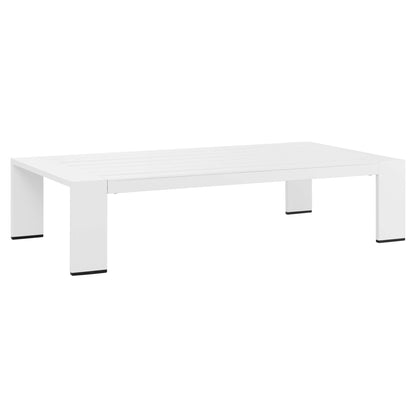 Tahoe 2 Piece Outdoor Aluminum Sofa and Table