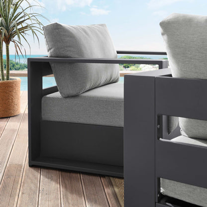 Tahoe 2 Piece Outdoor Aluminum Armchair Set