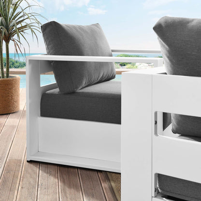 Tahoe 2 Piece Outdoor Aluminum Armchair Set