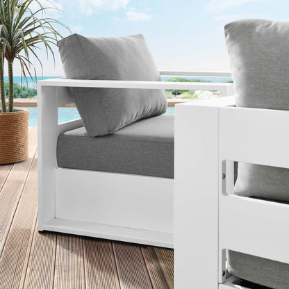 Tahoe 2 Piece Outdoor Aluminum Armchair Set