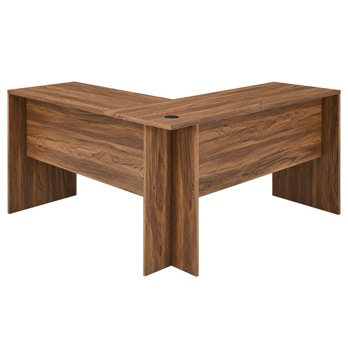 Render Wood Desk and File Cabinet Set by Modway; L-shaped desk, HouseOfZazla on Tampa Home & Garden Store