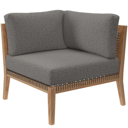 Coastal Clearwater And Outdoor Teak Corner Chair