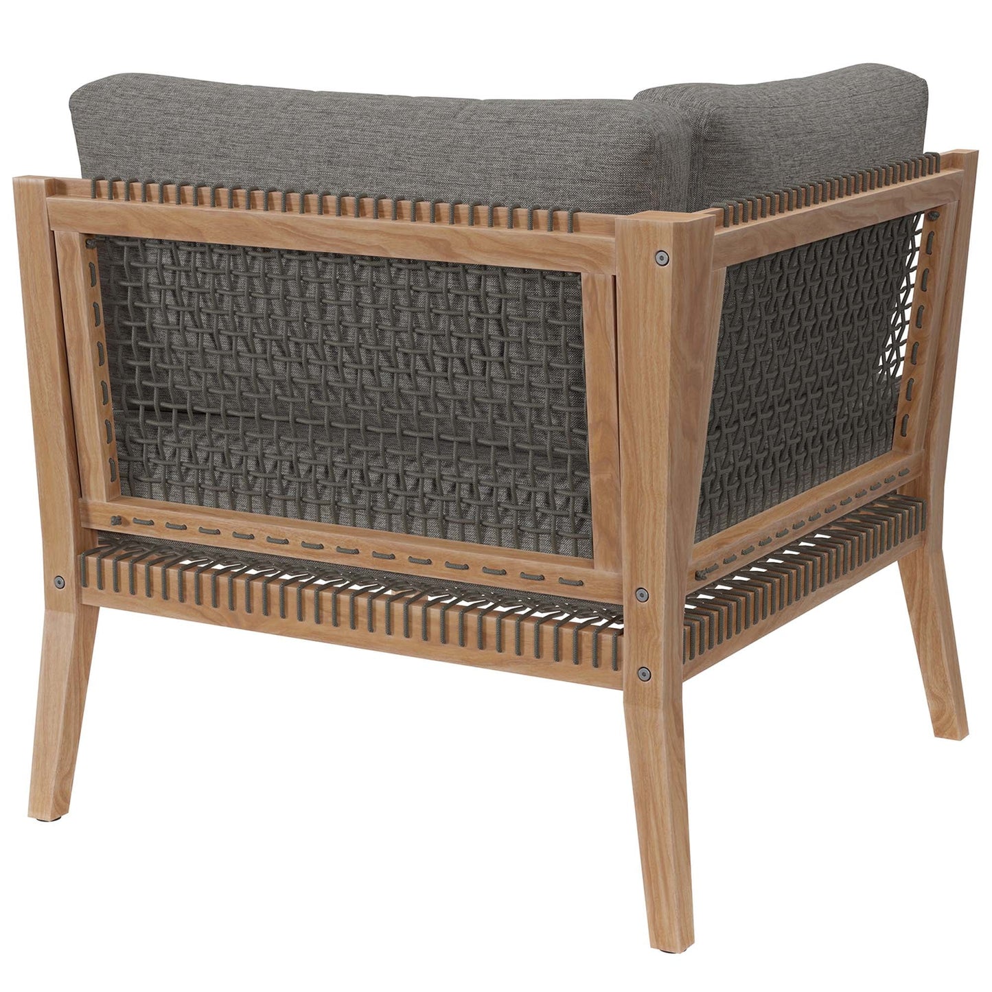 Coastal Clearwater And Outdoor Teak Corner Chair