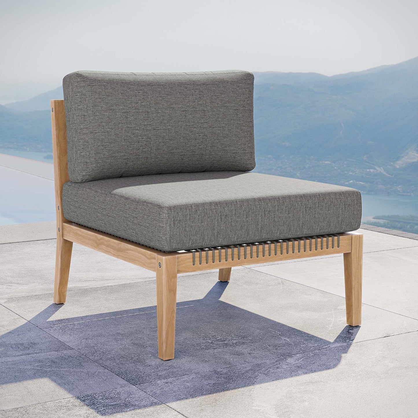 The Clearwater Teak Wood Outdoor Patio Chair