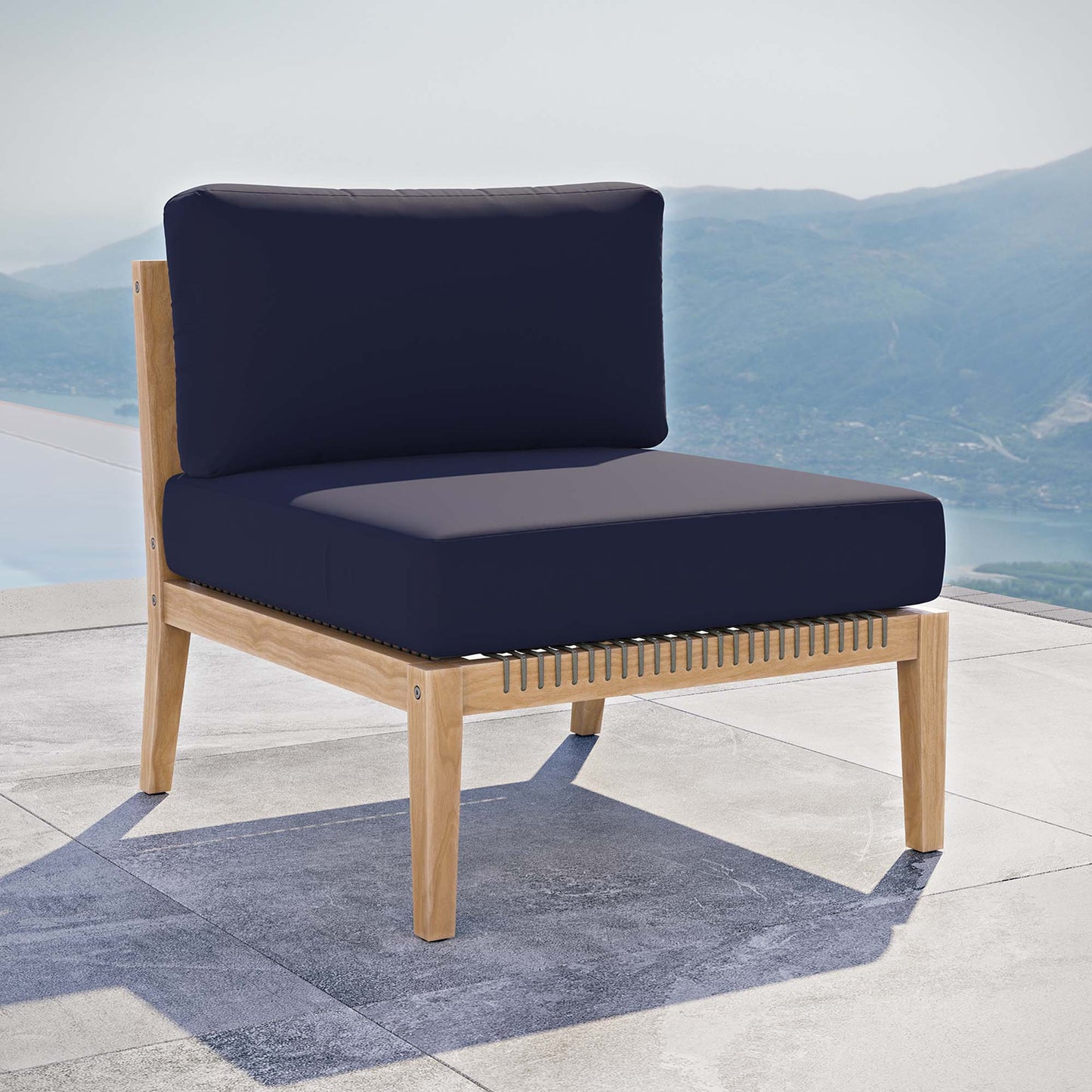 The Clearwater Teak Wood Outdoor Patio Chair
