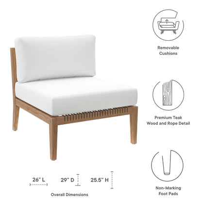 The Clearwater Teak Wood Outdoor Patio Chair