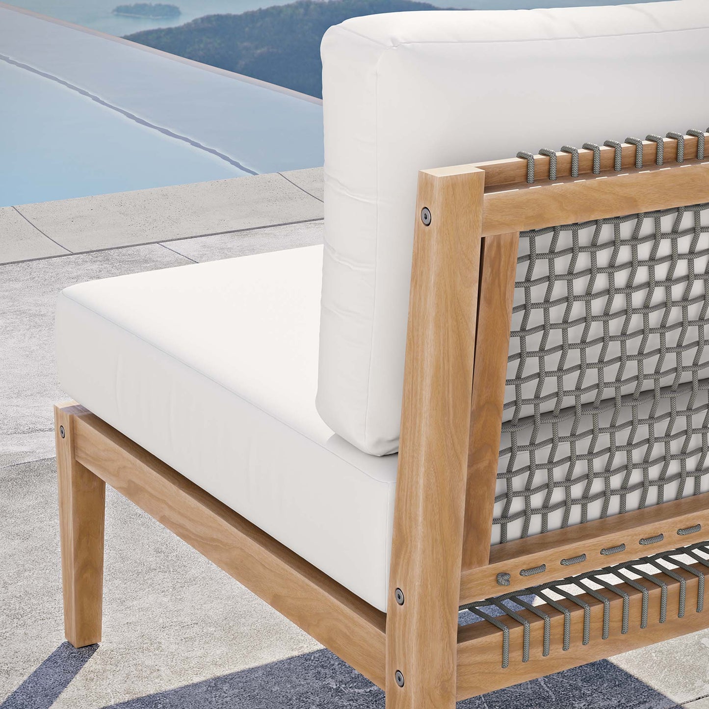 The Clearwater Teak Wood Outdoor Patio Chair