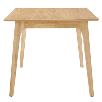 Juxtapose 63in rectangle dining table natural oak wood by HouseOfZazla on Tampa Home & Garden Store