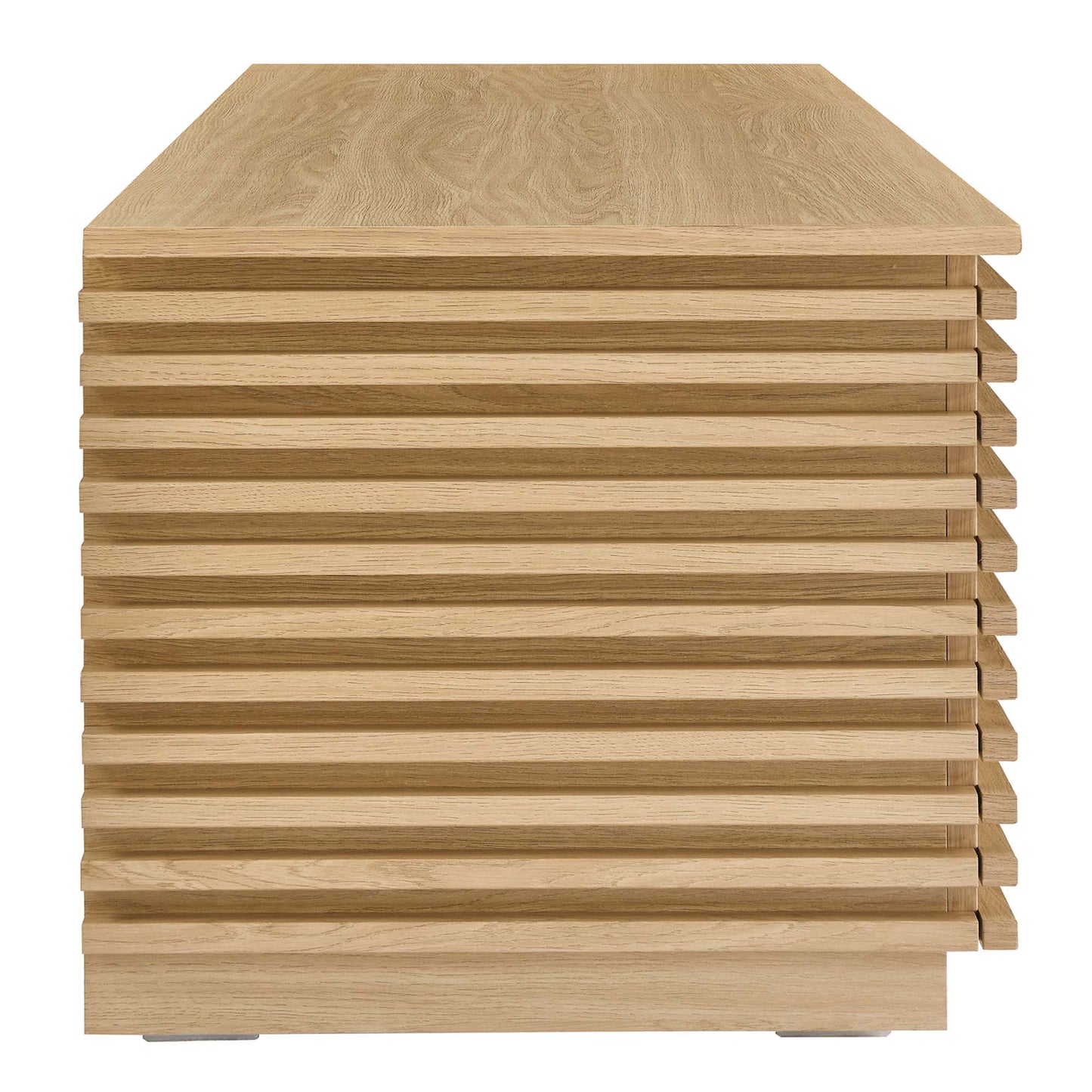 Render Mid Century Storage Bench With a Lid