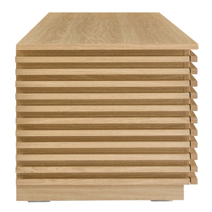 Render Mid Century Storage Bench With a Lid