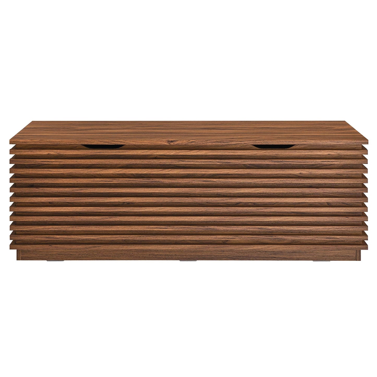 Render Mid Century Storage Bench With a Lid