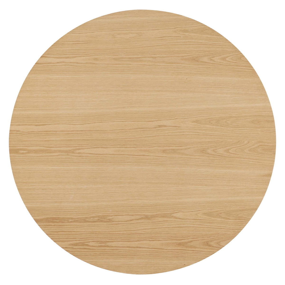Senja 47-inch round dining table in light oak finish on Tampa Home & Garden Store