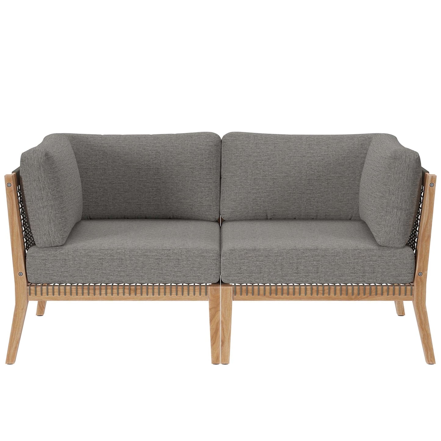 Clearwater Outdoor Patio Teak Loveseat by Modway