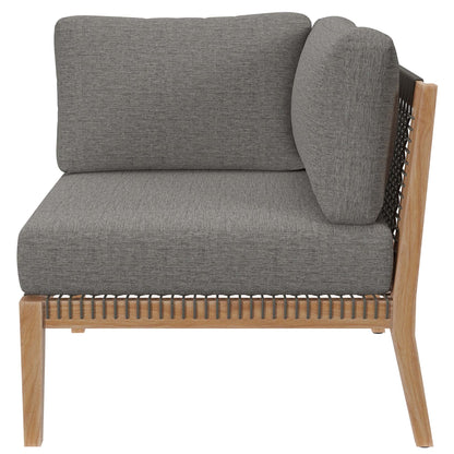 Clearwater Outdoor Patio Teak Loveseat by Modway