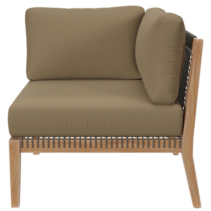 Clearwater Outdoor Patio Teak Loveseat by Modway