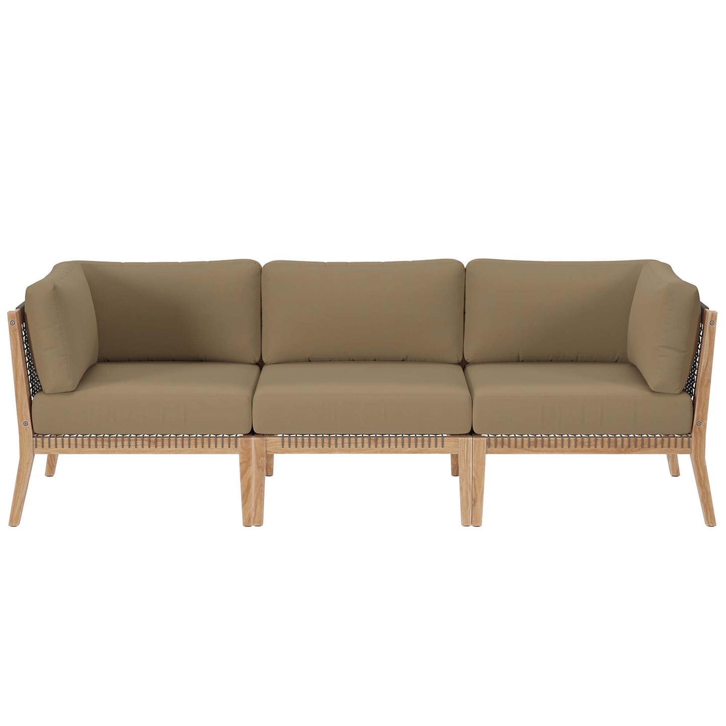 Clearwater Outdoor Patio Teak Sofa by Modway