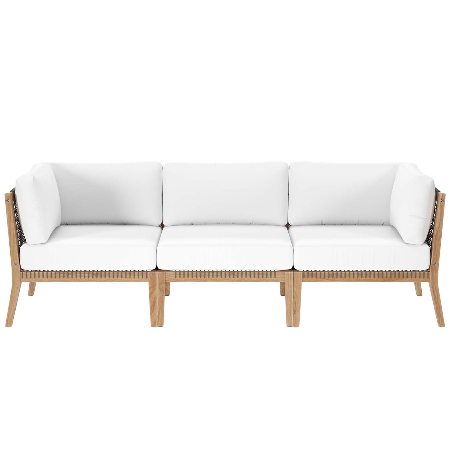 Clearwater Outdoor Patio Teak Sofa by Modway