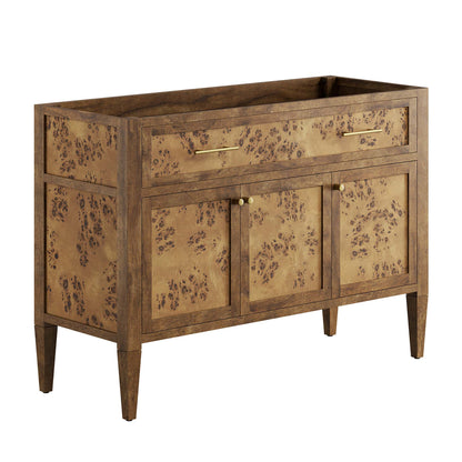 Elysian 48 Inch Wood Bathroom Vanity Cabinet