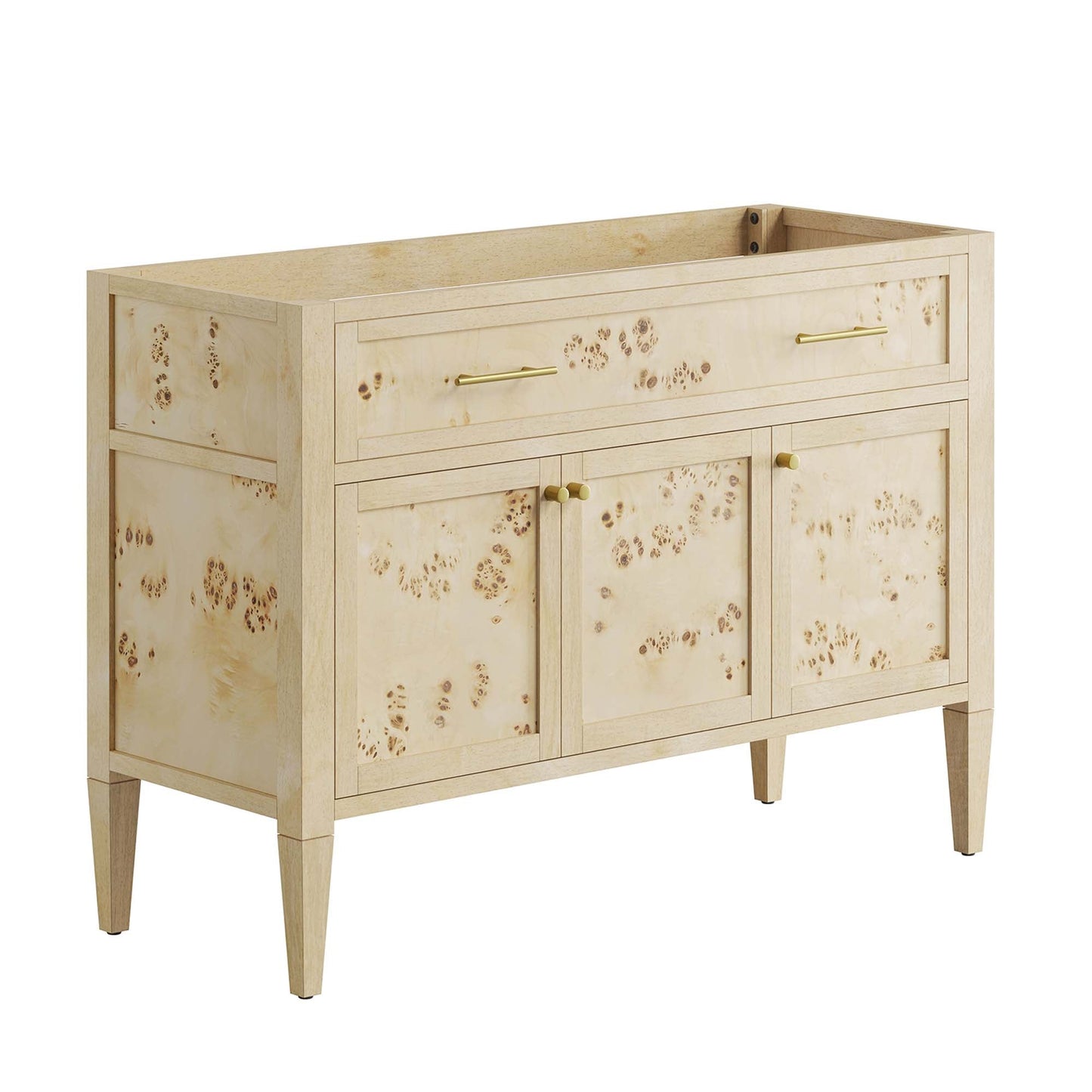 Elysian 48 Inch Wood Bathroom Vanity Cabinet