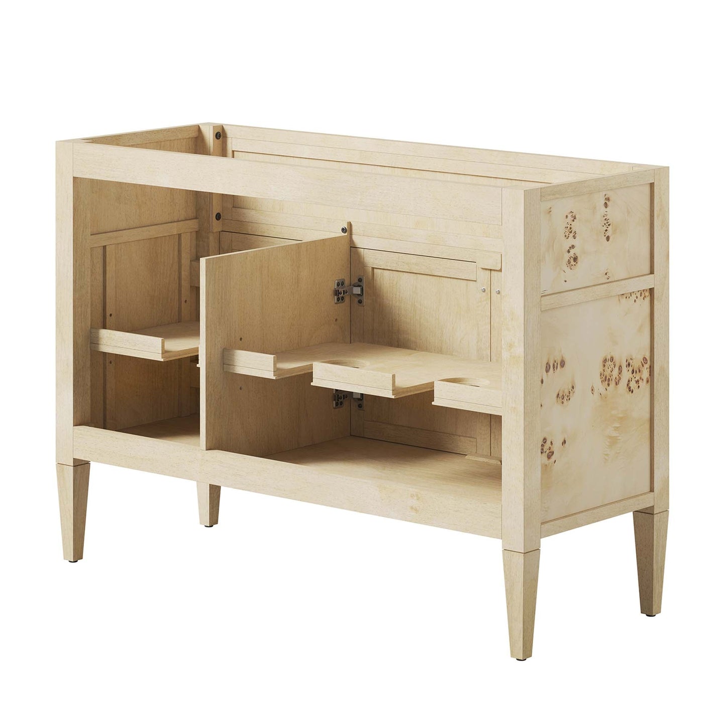 Elysian 48 Inch Wood Bathroom Vanity Cabinet