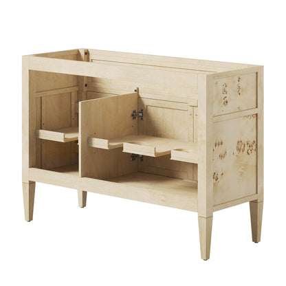 Elysian 48 Inch Wood Bathroom Vanity Cabinet