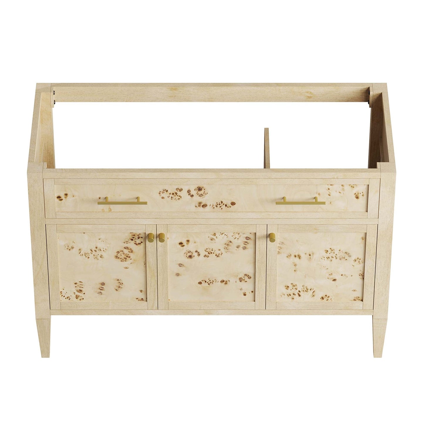 Elysian 48 Inch Wood Bathroom Vanity Cabinet