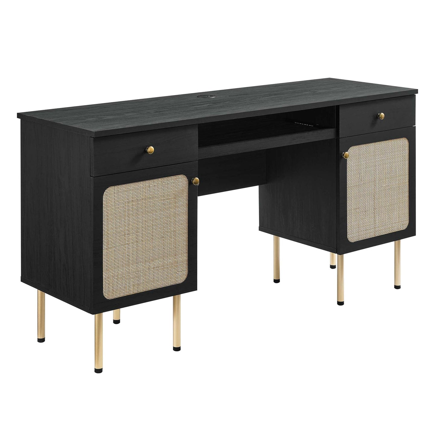 Modern Chaucer Desk by Modway for a Home Office