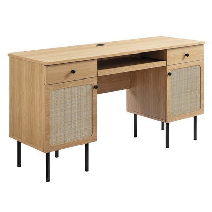 Modern Chaucer Desk by Modway for a Home Office
