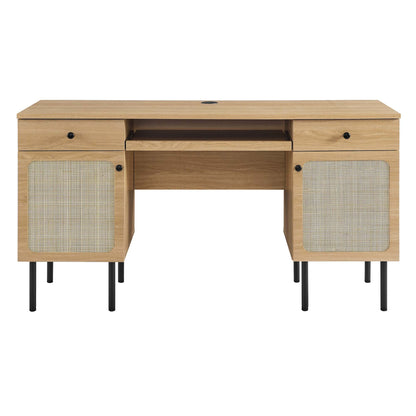 Modern Chaucer Desk by Modway for a Home Office