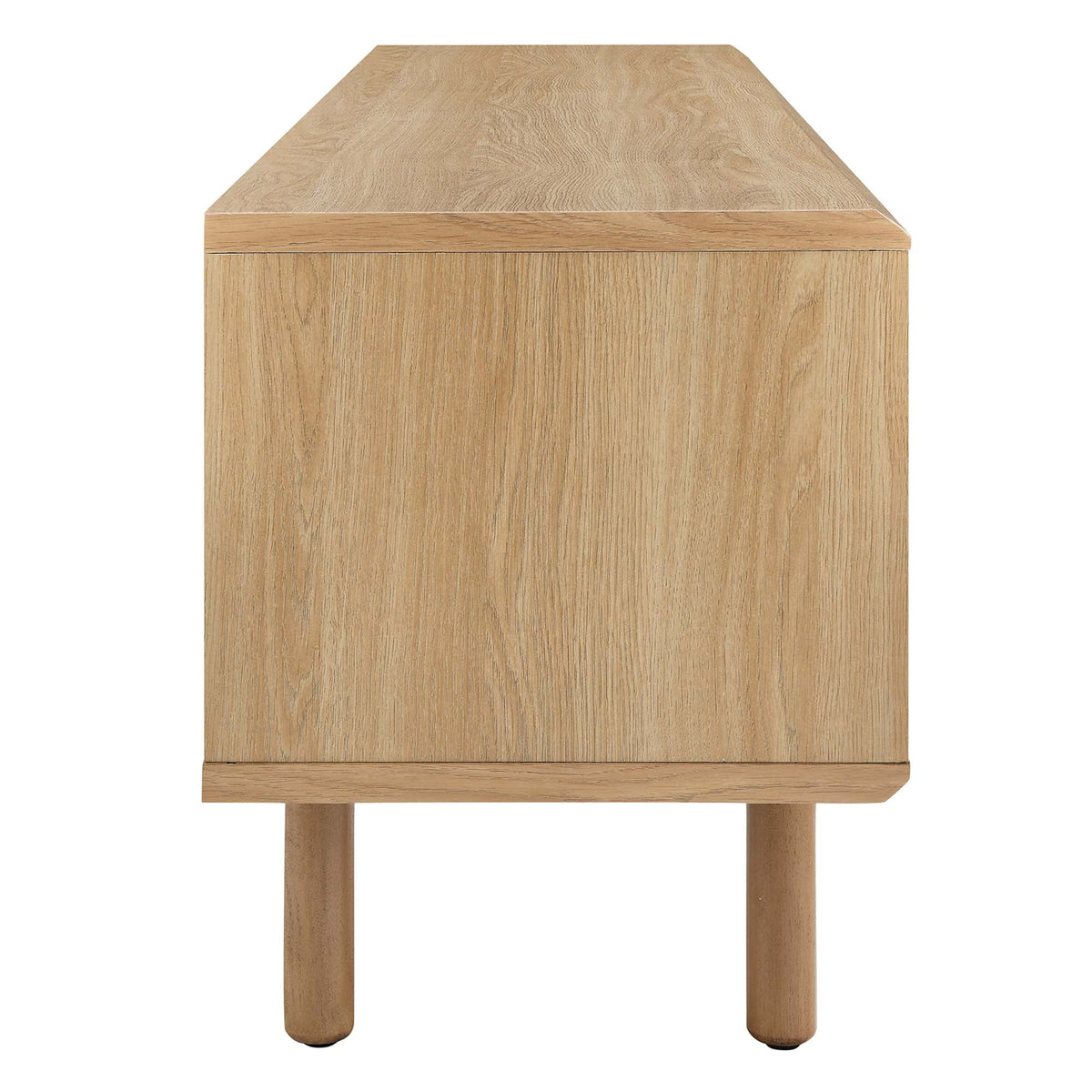 Kurtis TV Stand by Modway in oak finish for living room on Tampa Home & Garden Store
