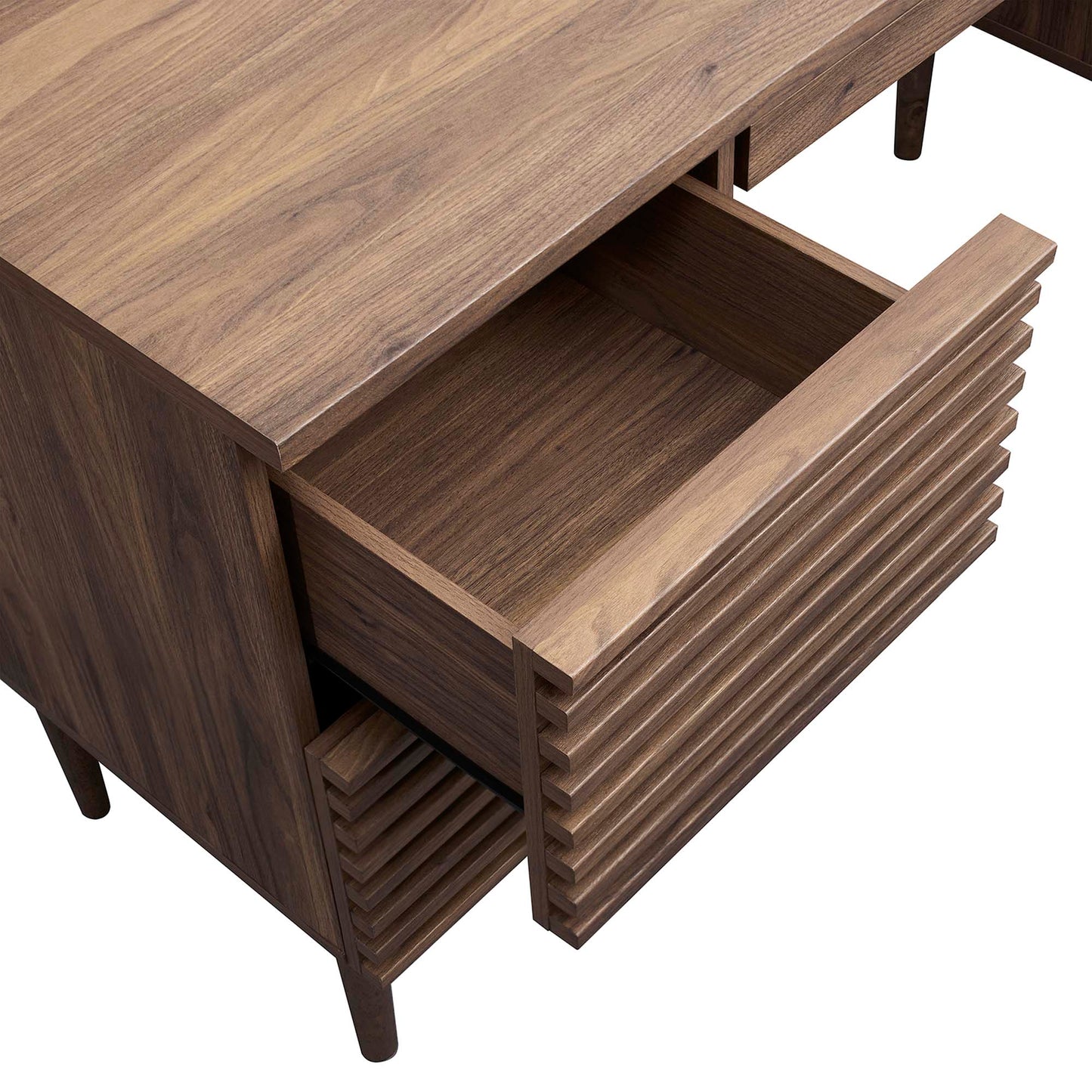 Modway Render Office Desk With Keyboard Tray