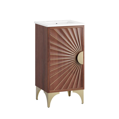 Daylight Mango Wood 18 Inch Bathroom Vanity