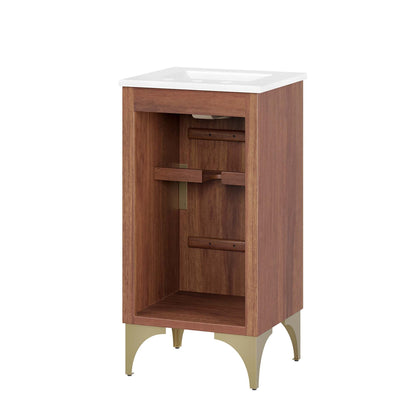 Daylight Mango Wood 18 Inch Bathroom Vanity