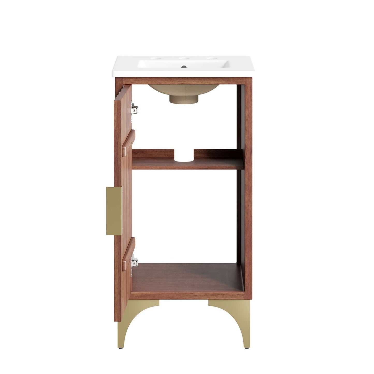 Daylight Mango Wood 18 Inch Bathroom Vanity