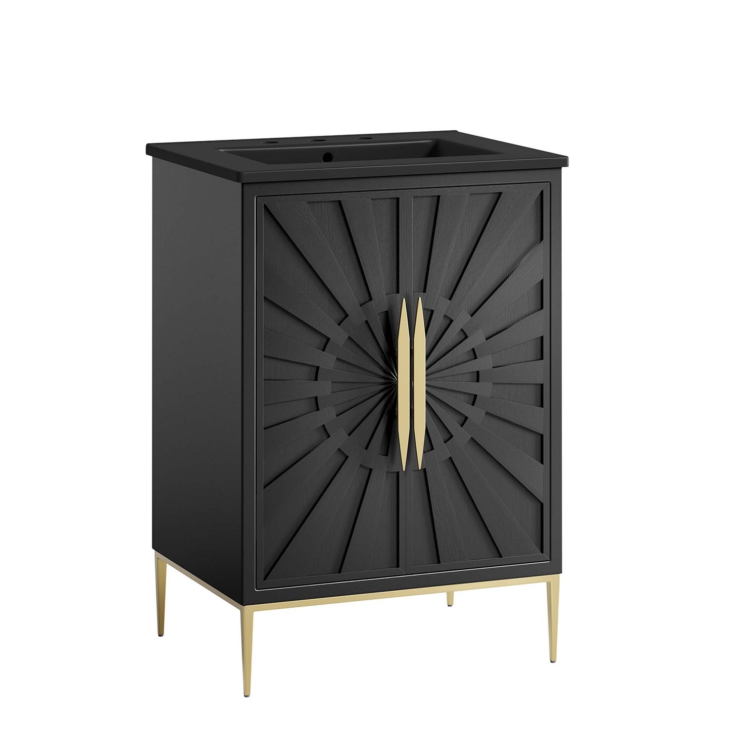 Awaken 24 Inch Bathroom Vanity with Solid Wood