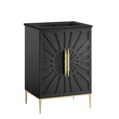 Awaken 24 Inch Bathroom Vanity with Solid Wood