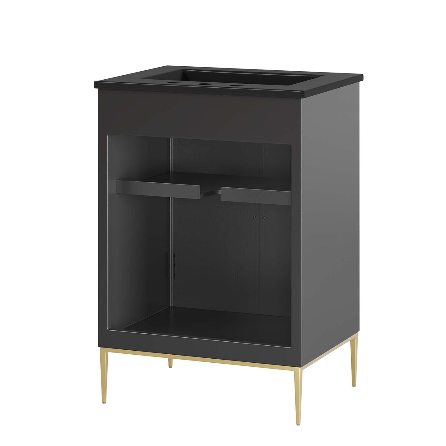 Awaken 24 Inch Bathroom Vanity with Solid Wood