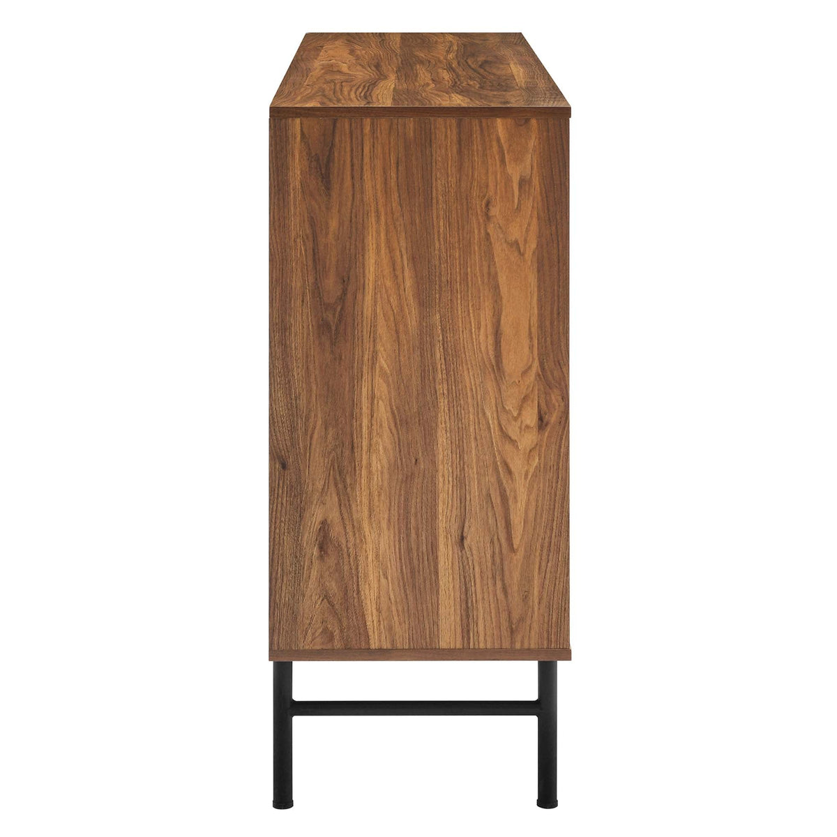 Harper Chevron Sideboard by Modway wooden buffet with chevron top and black metal legs on Tampa Home & Garden Store