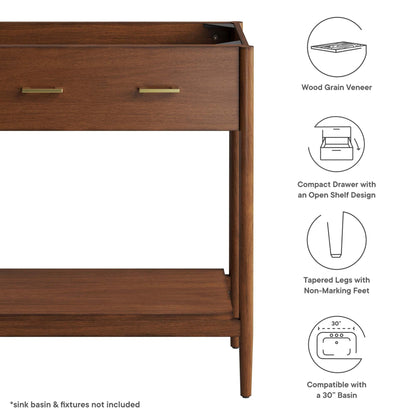 Zaire 30 Inch Bathroom Vanity with Storage