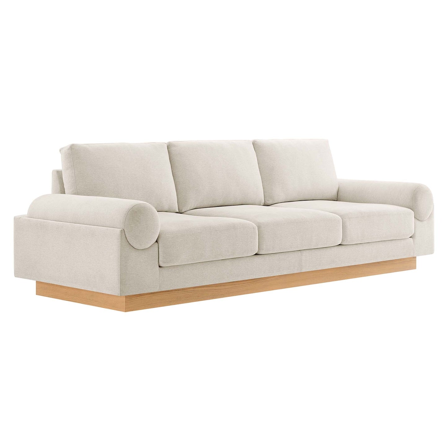 Modway Oasis Upholstered Fabric Sofa for Home