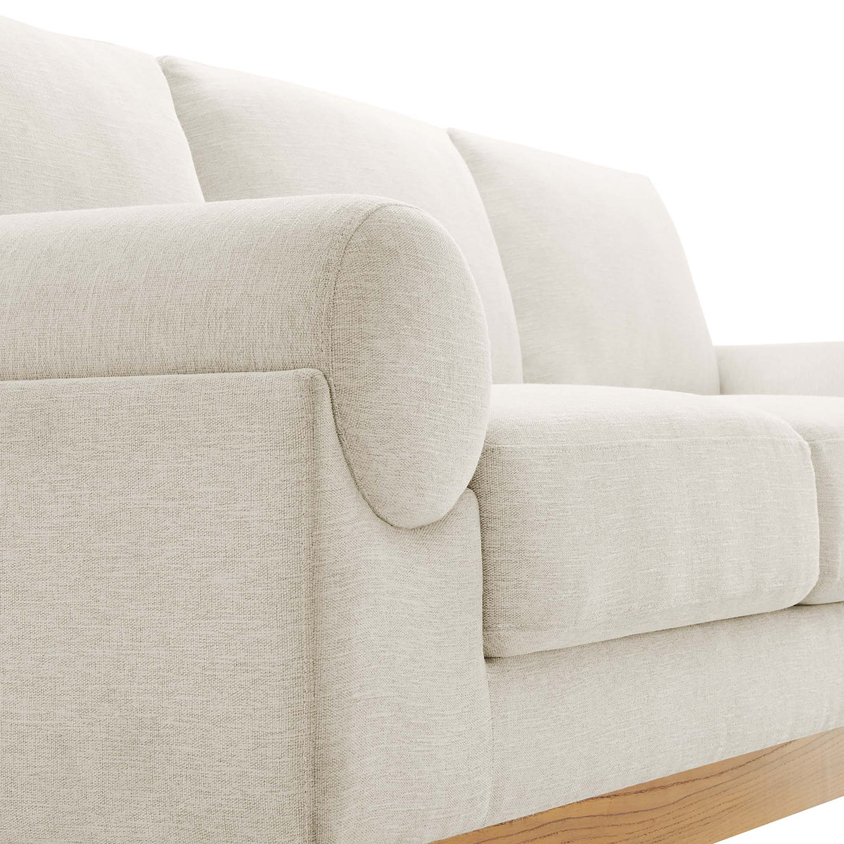 Modway Oasis Upholstered Fabric Sofa for Home