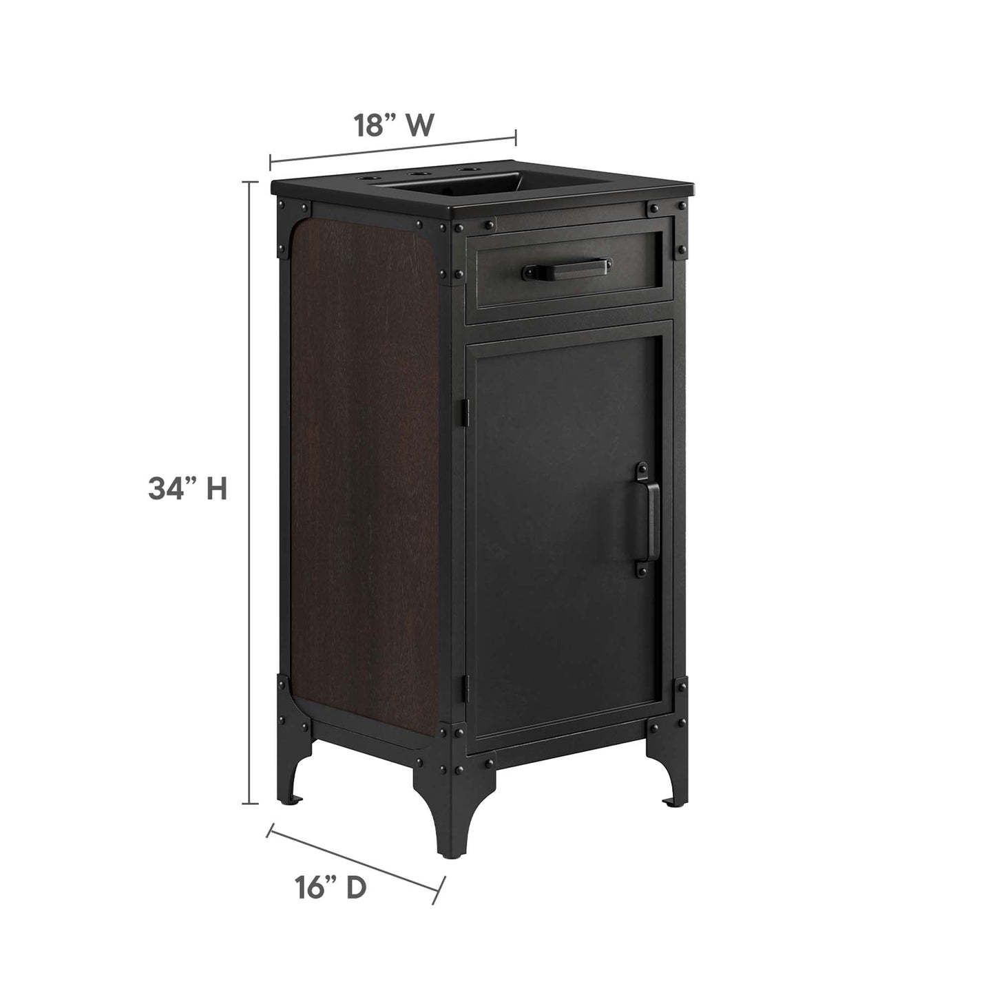 The Steamforge and Industrial Bathroom Vanity