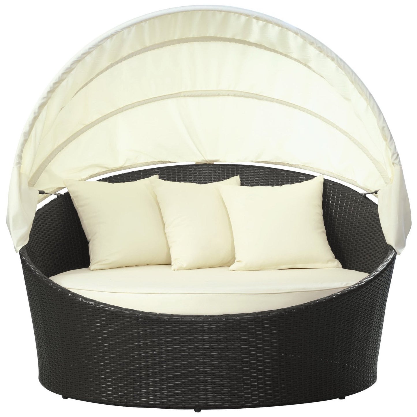 Siesta Modway Outdoor Patio Daybed and Canopy
