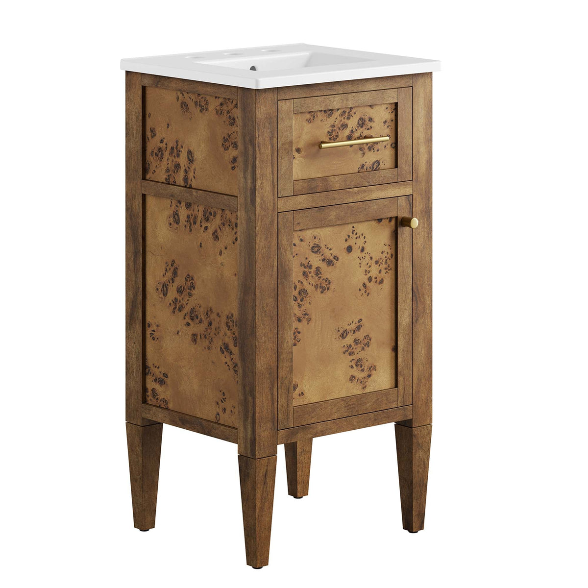 Elysian 18 Inch Wood Bathroom Vanity by Modway