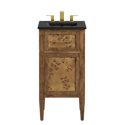 Elysian 18 Inch Wood Bathroom Vanity by Modway