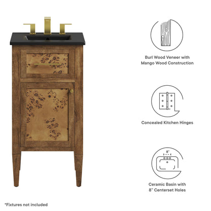 Elysian 18 Inch Wood Bathroom Vanity by Modway