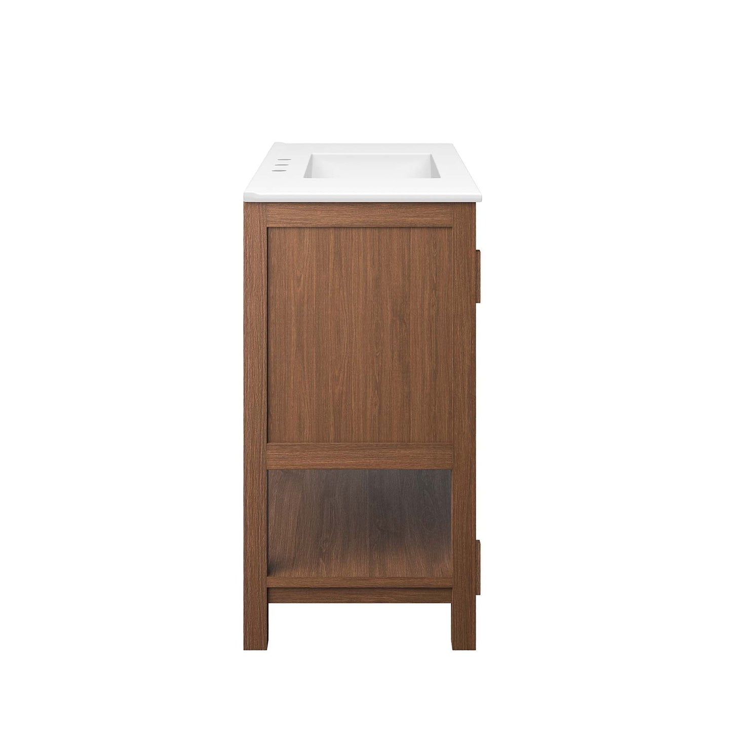 Ashlyn 36 Inch Modern Wood and Storage Vanity